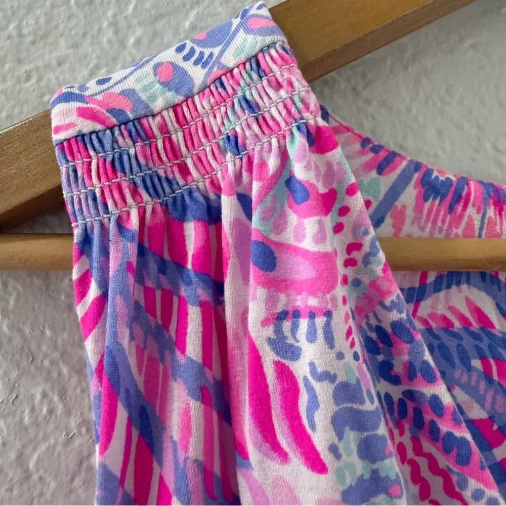 Lilly Pulitzer Vivette Resort Sleeveless Pink Dress Medium - Picture 4 of 7